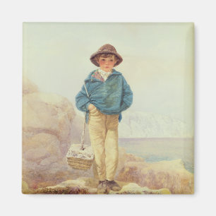 Junges England - ein Fisher-Junge Magnet