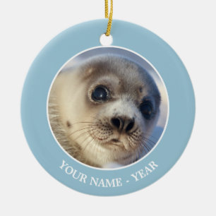 Junges Harfen-Siegel Keramikornament