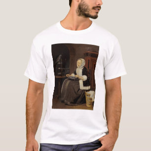 Junges Mädchen bei der Arbeit T-Shirt