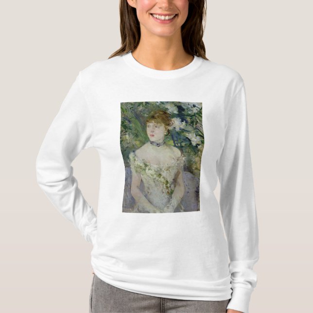 Junges Mädchen in einem Ballkleid, 1879 T-Shirt (Vorderseite)