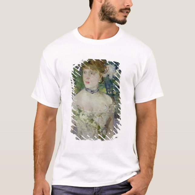 Junges Mädchen in einem Ballkleid, 1879 T-Shirt (Vorderseite)