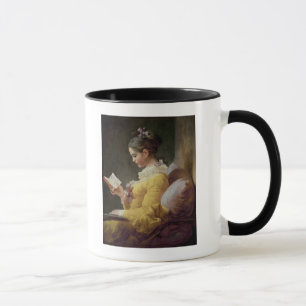 Junges Mädchen-Lesung, c.1776 Tasse