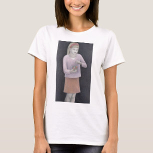 Junges Mädchen mit Süßigkeiten 2007 T-Shirt
