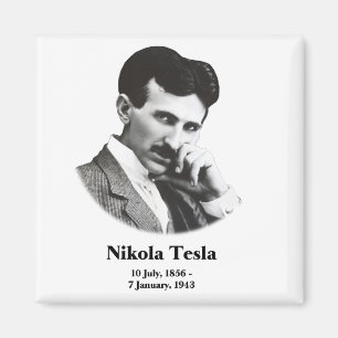 Junges Tesla Magnet