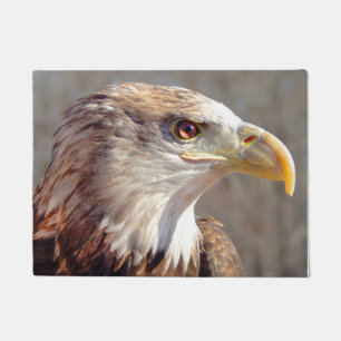 Junges Weißkopfseeadler-Profil Fußmatte