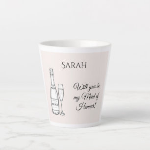 Jungfernvorschlags-Latte-Mug Champagner Milchtasse