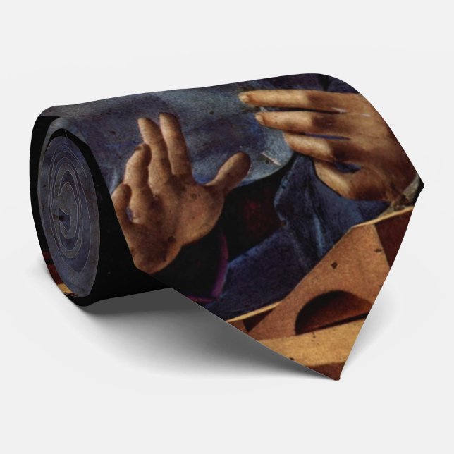 Jungfrau Annunciate (Antonello da Messina) Krawatte (Gerollt)