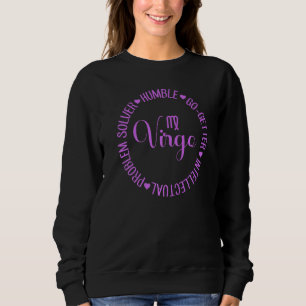 Jungfrau Bescheidener Ehrgeiziger Intellektueller Sweatshirt