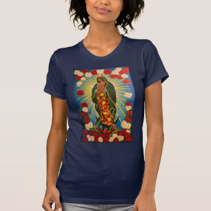 Jungfrau de Guadalupe Jah Sunny Arts Design Tshirt