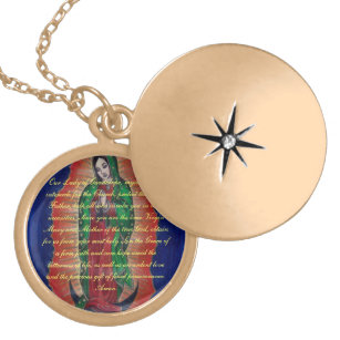 Jungfrau der Guadalupe-Gebets-Halskette Medaillon