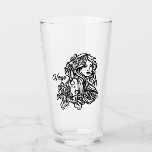 Jungfrau der Jungfrau-Tierkreis Glas