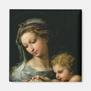 Jungfrau der Rose, c.1518 Magnet
