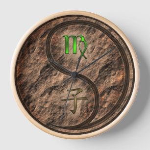 Jungfrau & Erde Ratte Uhr