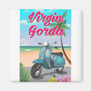 Jungfrau Gorda Britische Jungfrau Inseln Magnet
