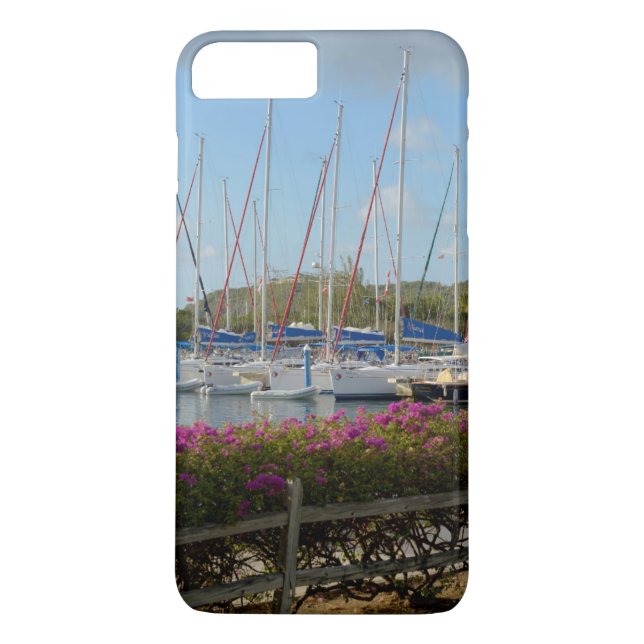 Jungfrau Gorda Yacht Hafen Case-Mate iPhone Hülle (Rückseite)