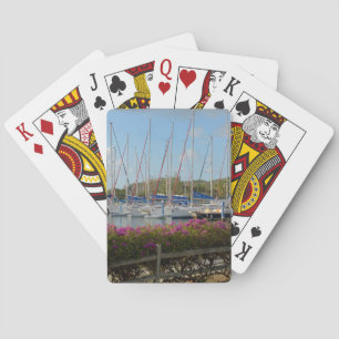 Jungfrau Gorda Yacht Hafen Spielkarten