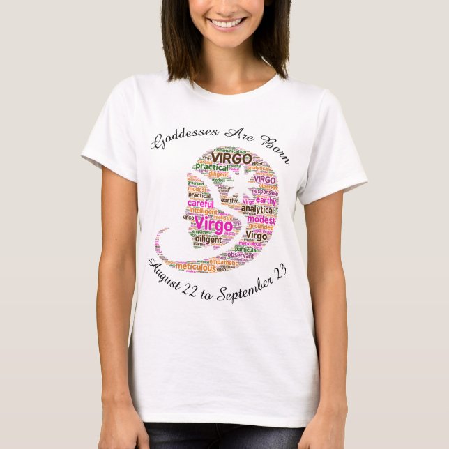 Jungfrau-Göttin Bella+Leinwand Flowy Freund-T - T-Shirt (Vorderseite)