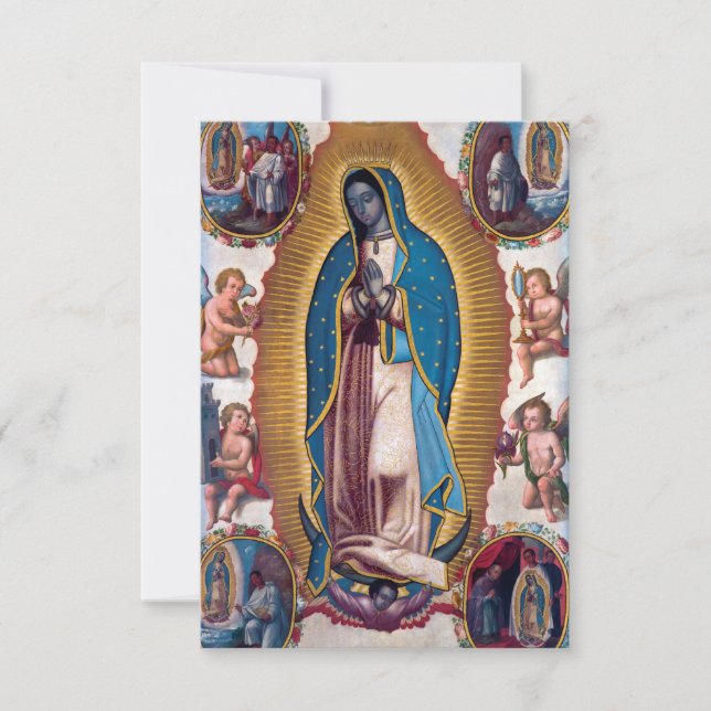 Jungfrau Guadalupe (c 1700) (Vorderseite)