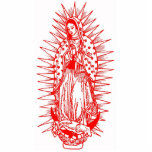 Jungfrau Guadalupe Freistehende Fotoskulptur<br><div class="desc">Jungfrau Guadalupe</div>