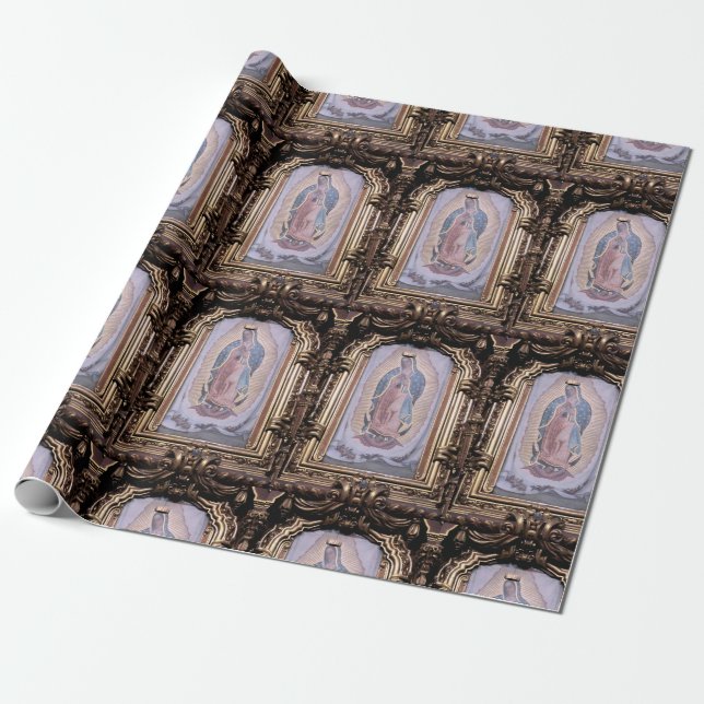 Jungfrau Guadalupe Geschenkpapier (Ungerollt)