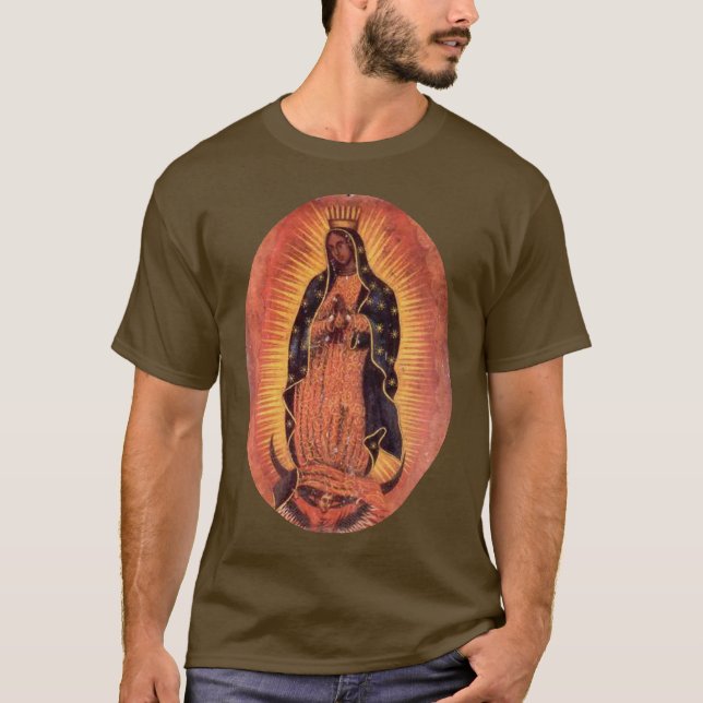 Jungfrau Guadalupe T-Shirt (Vorderseite)