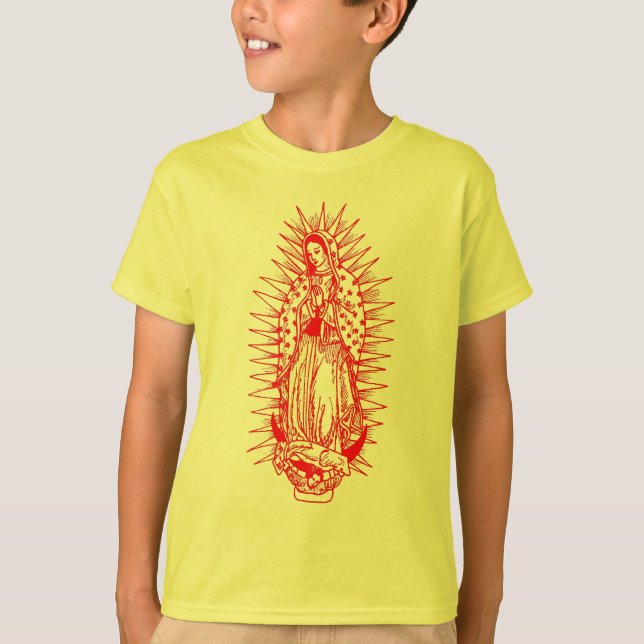 Jungfrau Guadalupe T-Shirt (Vorderseite)