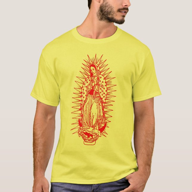 Jungfrau Guadalupe T-Shirt (Vorderseite)