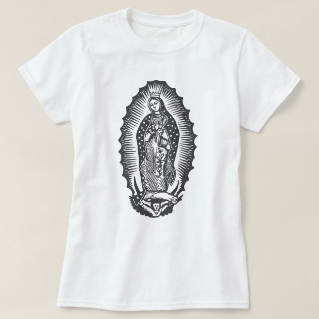 Jungfrau Guadalupe T-Shirt (Design vorne)