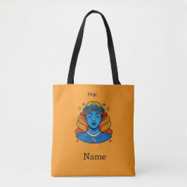 Jungfrau Himmelsgöttin - Ästhetische Zodiak Kunst Tasche
