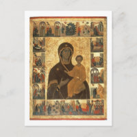 Jungfrau Hodegetria Icon of Smolensk, c.1450 (temp
