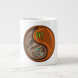 Jungfrau & Holzschlange Jumbo-Tasse