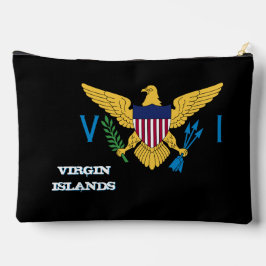 Jungfrau Islands bag, Flagge der US-Jungfrau Zubehörtasche
