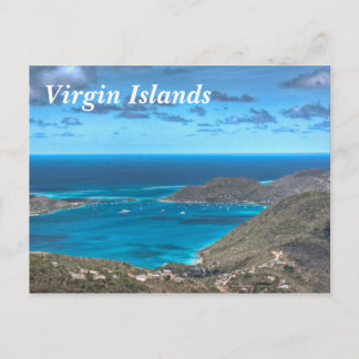 Jungfrau Islands Bay Postcard Postkarte
