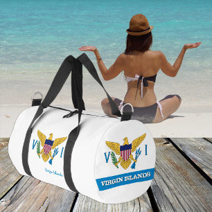Jungfrau Islands duffle, Jungfrau Islands Fitness Duffle Bag