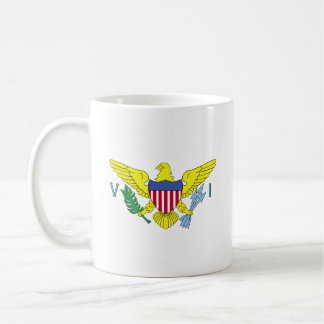 Jungfrau Islands Flag Tasse
