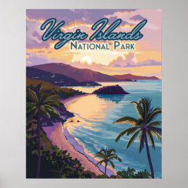 Jungfrau Islands National Park St John Poster