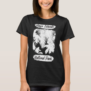 Jungfrau Islands Palm St John National Park T-Shirt