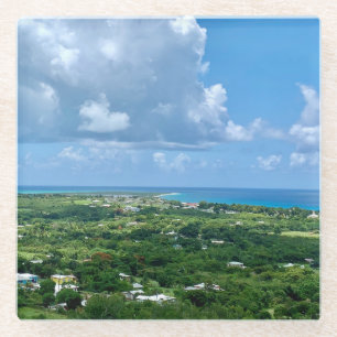 Jungfrau Islands St. Croix Sandy Point USVI Glasuntersetzer