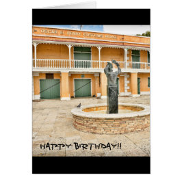 Jungfrau Islands St Croix USVI Happy Birthday Card