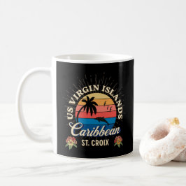 Jungfrau Islands St Croix USVI Sunset Personalize Kaffeetasse