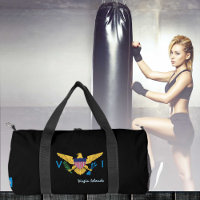 Jungfrau Islands Travel Tasche, Flagge der US-Jung