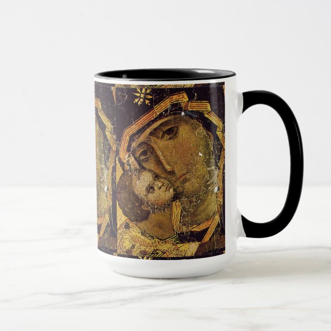Jungfrau Kiew Ukraine Madonna Tasse Schließung (Rechts)