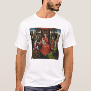 Jungfrau & Kind mit Heiligen Catherine von Alexand T-Shirt