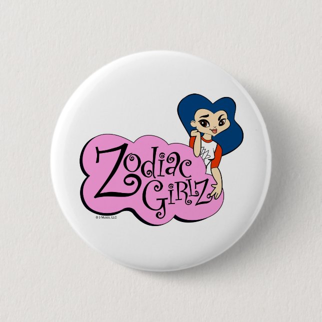 Jungfrau-Knopf Button (Vorderseite)