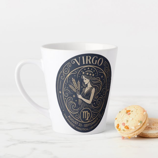 Jungfrau Latte Tasse (Beispiel)