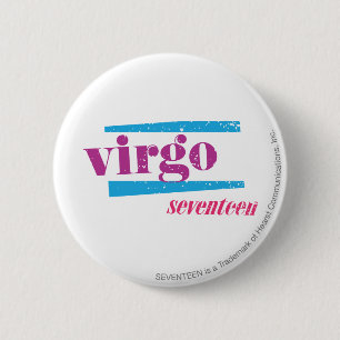 Jungfrau lila button