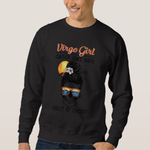 Jungfrau Mädchen Frech von Geburt aus Salzig Durch Sweatshirt