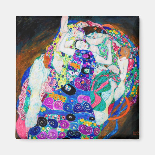 Jungfrau (Mädchen), Gustav Klimt Magnet (Vorne)