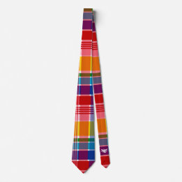 Jungfrau Madras Krawatte