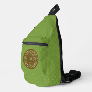 Jungfrau-Mandala Crossbody Bag